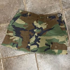 Camo Mini Skirt New
